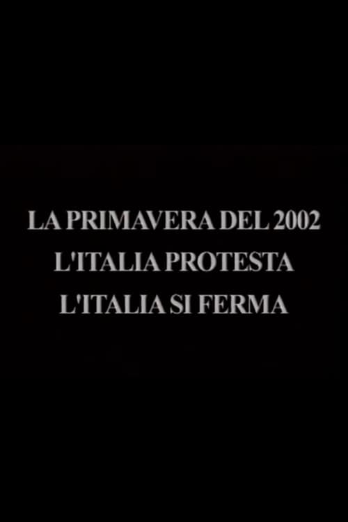 La primavera del 2002 - L'Italia protesta, l'Italia si ferma