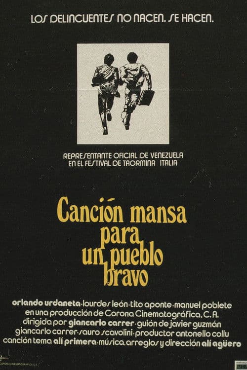Canción mansa para un pueblo bravo