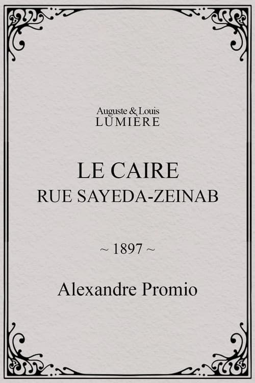 Le Caire, rue Sayeda-Zeinab