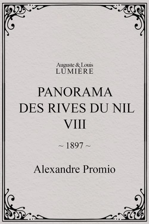 Panorama des rives du Nil, [VIII]