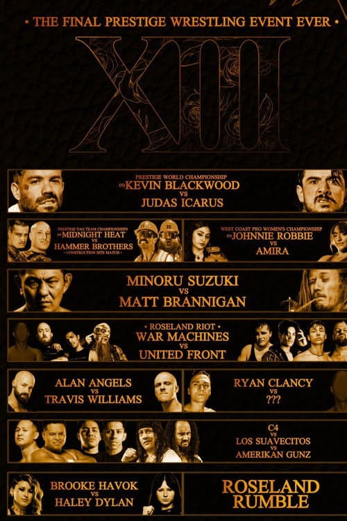 Prestiege Wrestling Roseland XIII