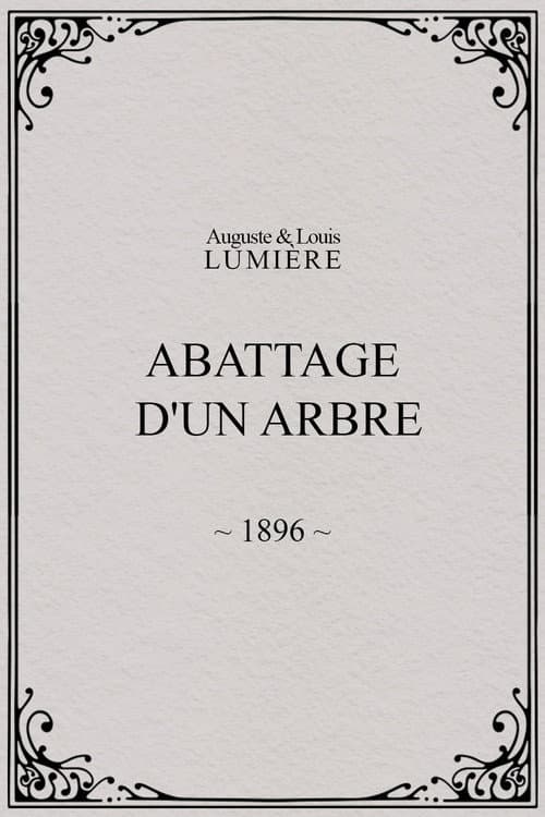 Abattage d'un arbre