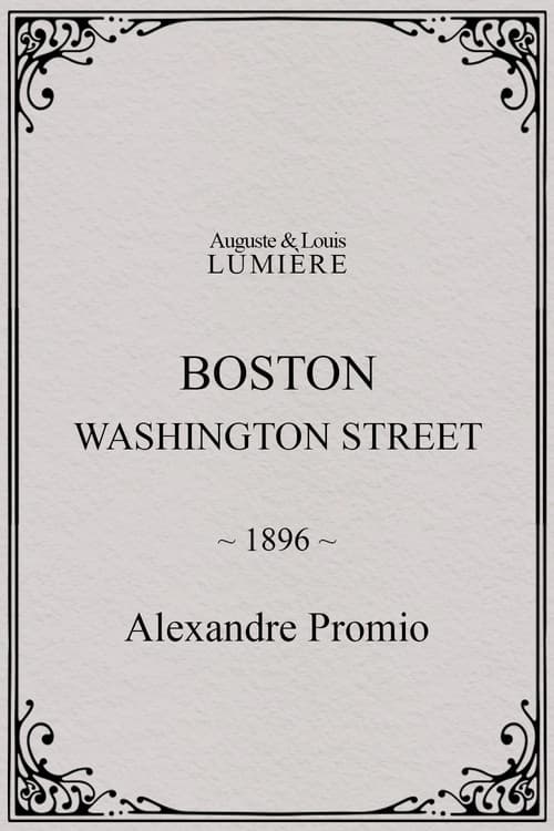 Boston, Washington street
