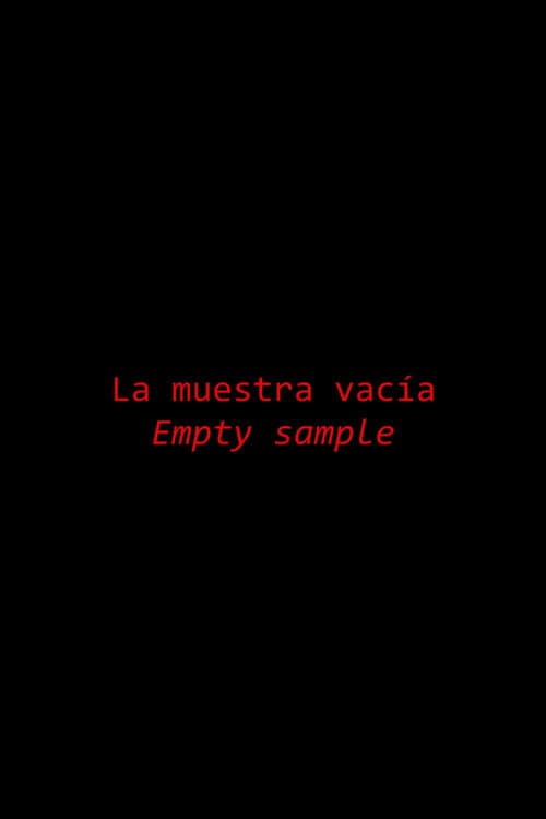 La muestra vacía